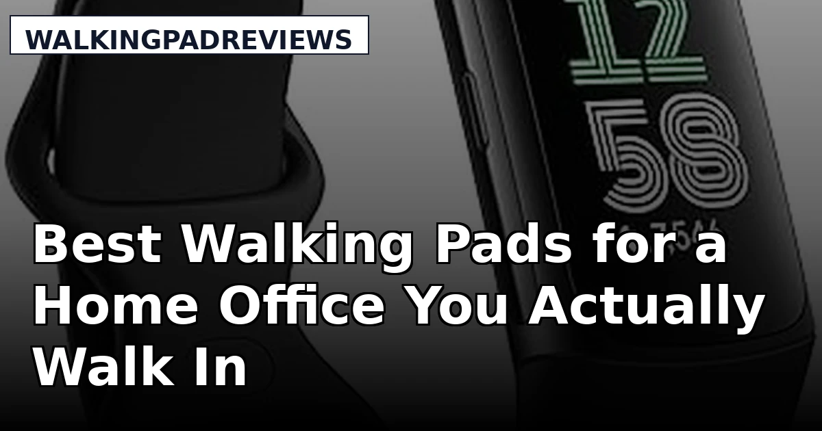 Best Walking Pads for a Home Office You Actually Walk In