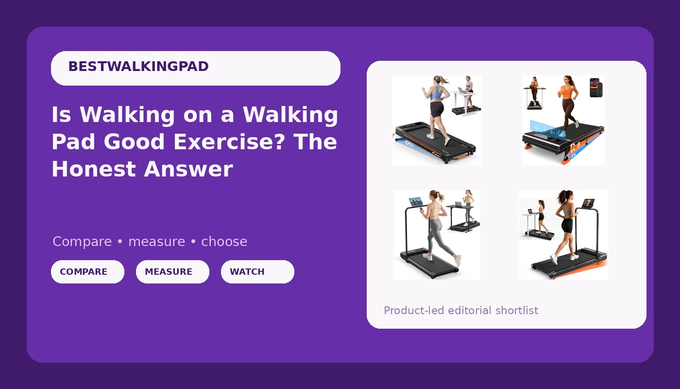 Is Walking on a Walking Pad Good Exercise? The Honest Answer - WalkingPadReviews review with measurements and honest opinion