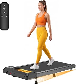 Walking Treadmill Pad with Incline 2.5HP Under Desk Walking and Running Pad Portable Treadmills for Home Office Small Compact Walk Pad Machine with Remote Control 265lbs Capacity