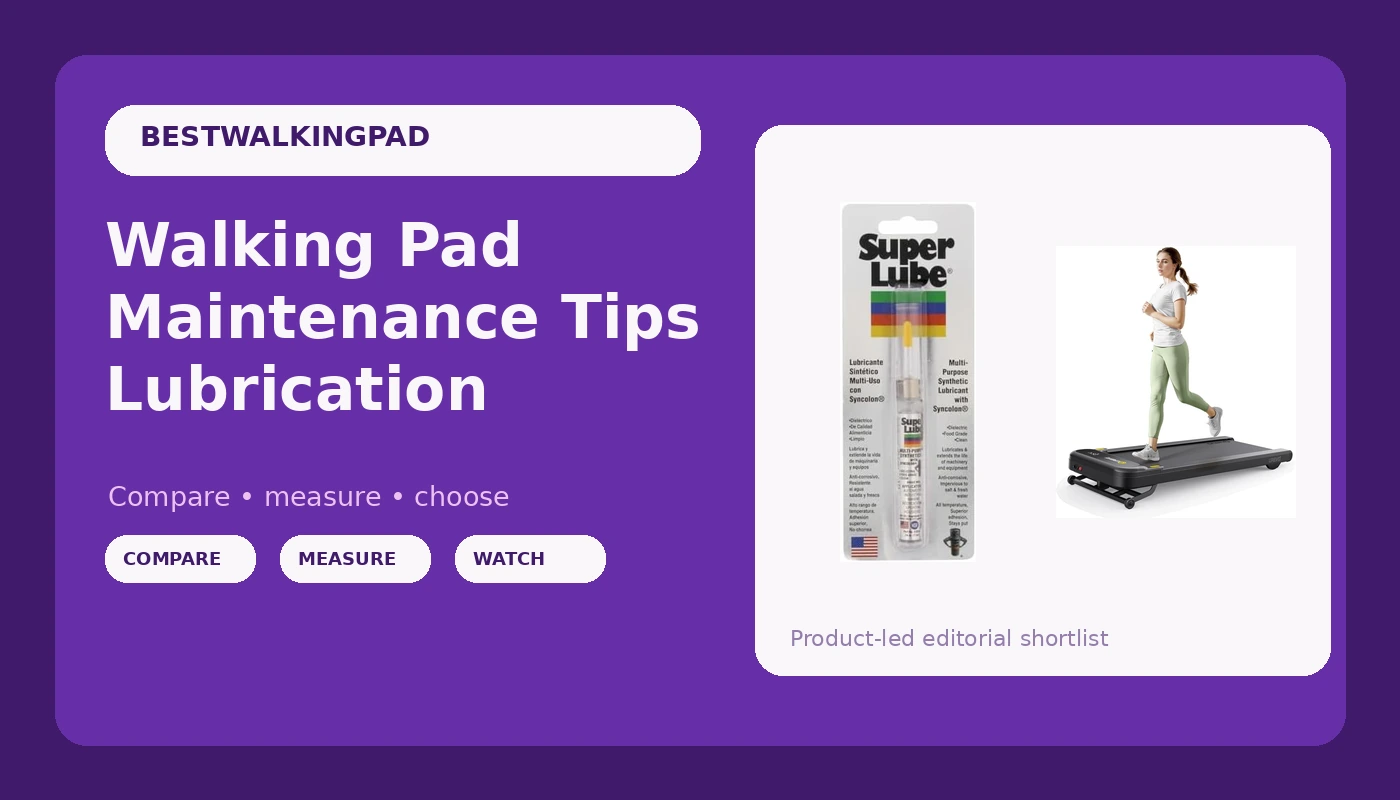 Walking Pad Maintenance Tips Lubrication - WalkingPadReviews review with measurements and honest opinion