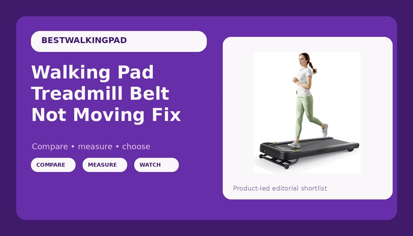 Walking Pad Treadmill Belt Not Moving Fix - WalkingPadReviews review with measurements and honest opinion